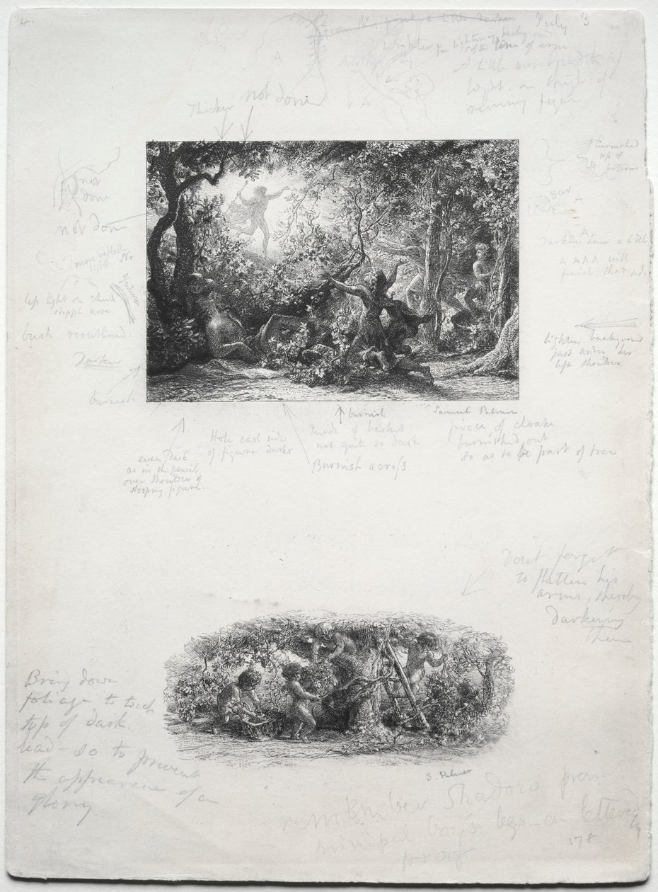 La Vigne - Samuel Palmer