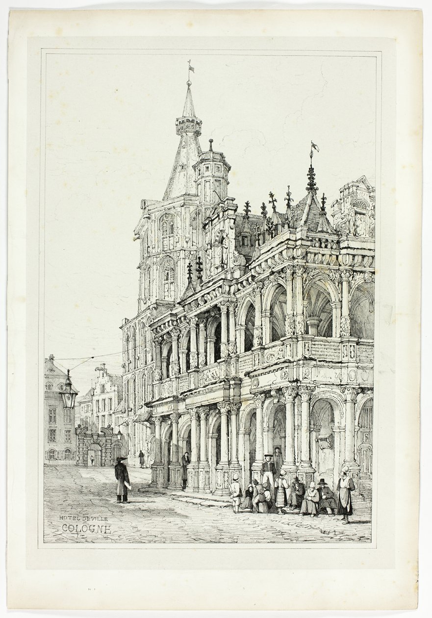 Hôtel de Ville, Cologne - Samuel Prout