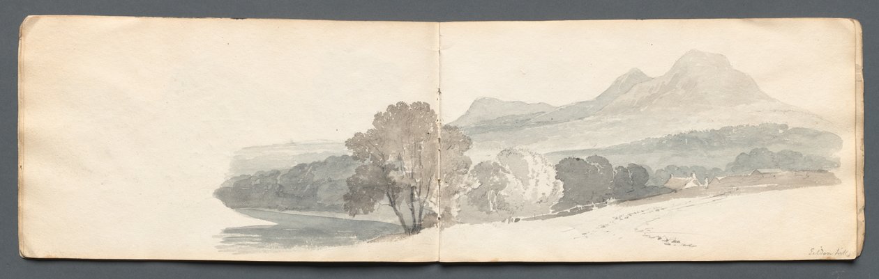 Carnet de croquis : Collines d