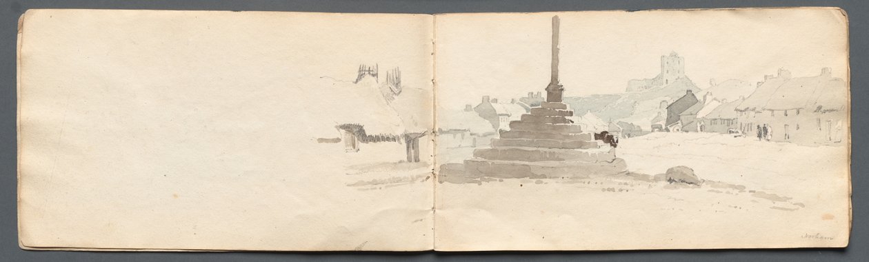 Carnet de croquis : Norham - Samuel Prout