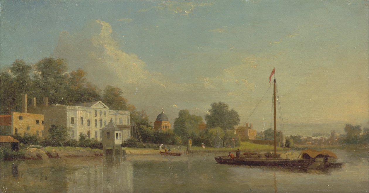 Villa de Pope, Twickenham - Samuel Scott
