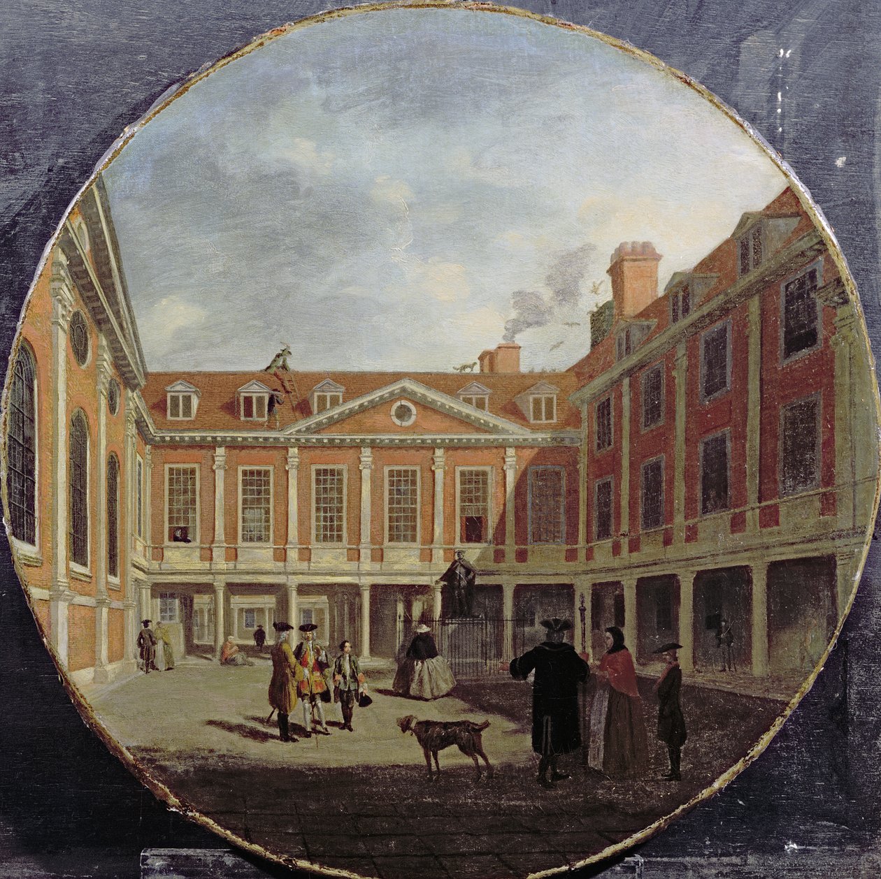 Hôpital Saint-Thomas, vers 1748 - Samuel Wale