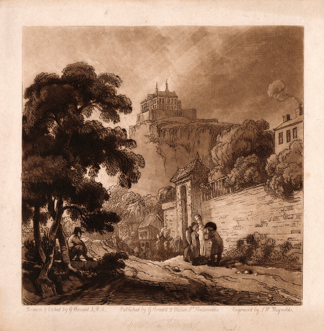 Château de Choquer - Samuel William Reynolds