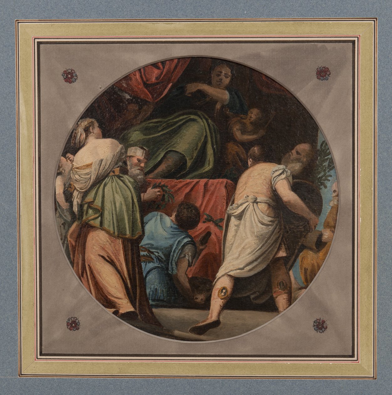 Médaillon de plafond - Samuel Woodforde