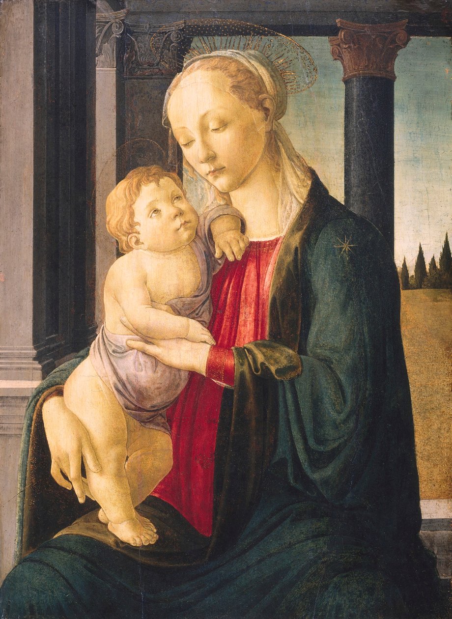 Madone et enfant - Sandro Botticelli