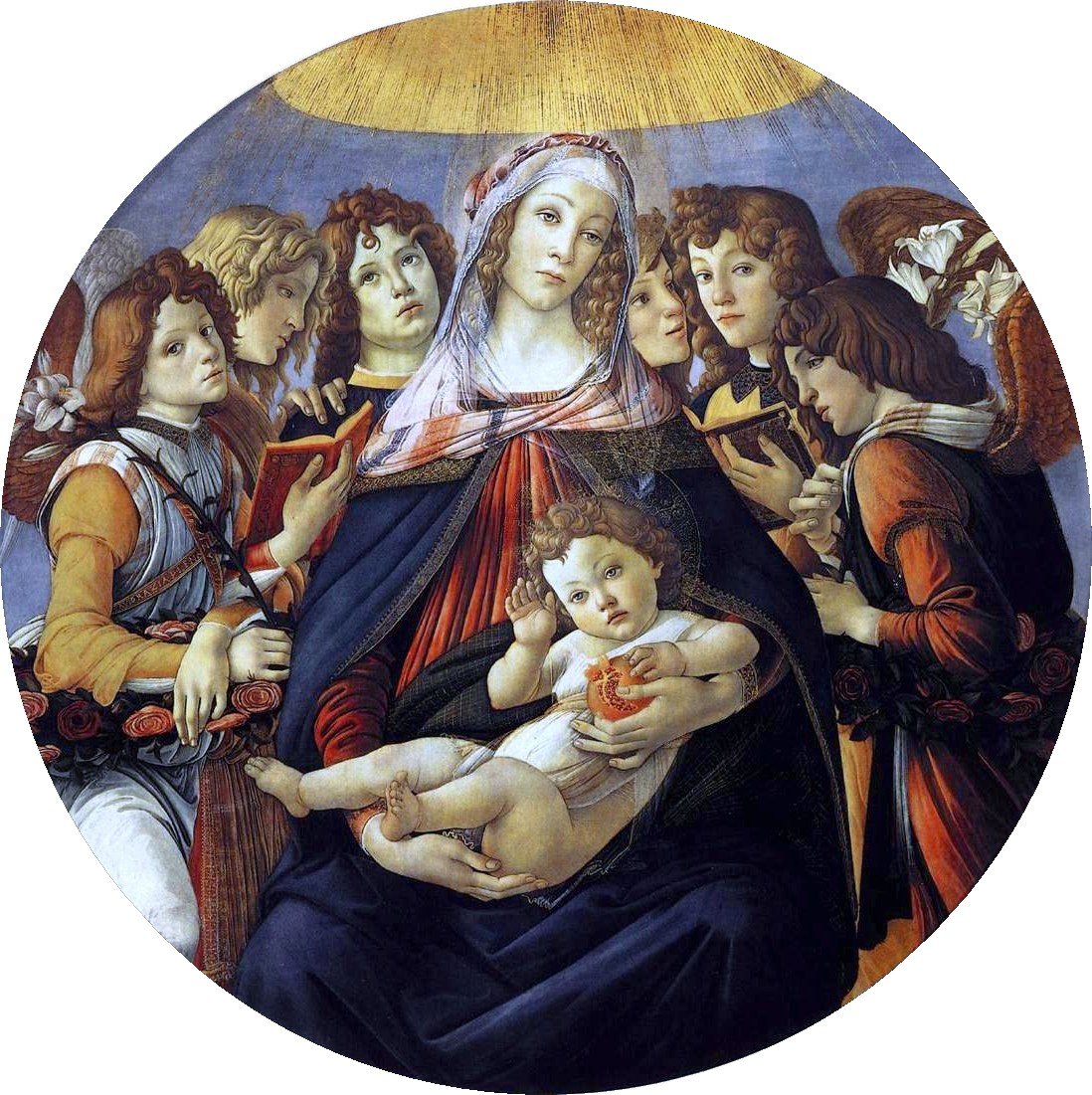 Madone de la Grenade - Sandro Botticelli