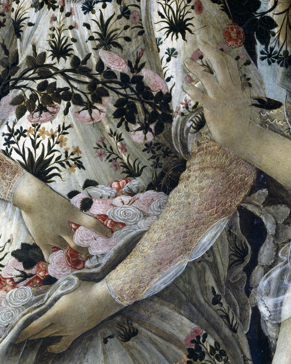 Le Printemps, c.1478 (détail) - Sandro Botticelli
