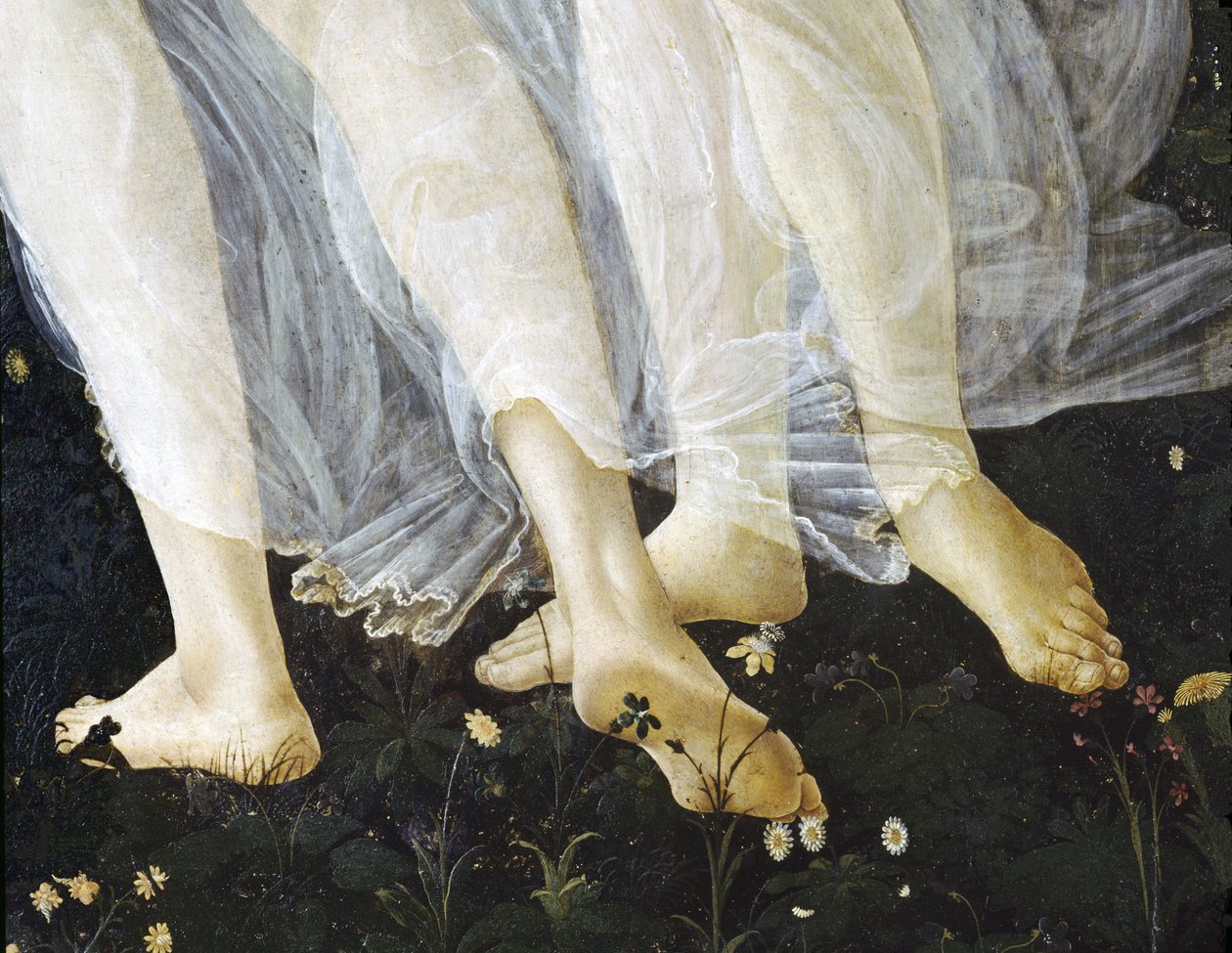 Le Printemps, c.1478 (détail) - Sandro Botticelli