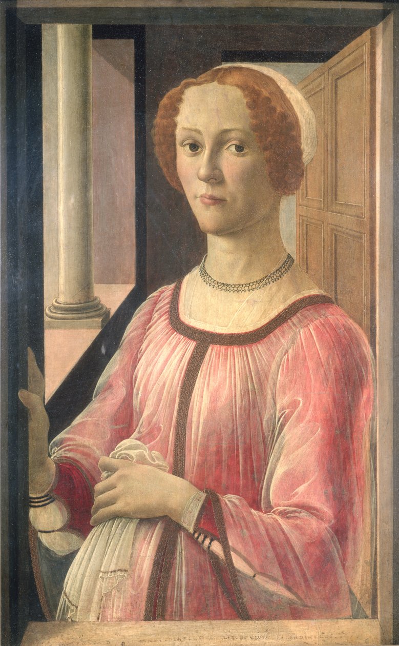 Smeralda Bandinelli, grand-mère du sculpteur Baccio Bandinelli, vers 1471 - Sandro Botticelli