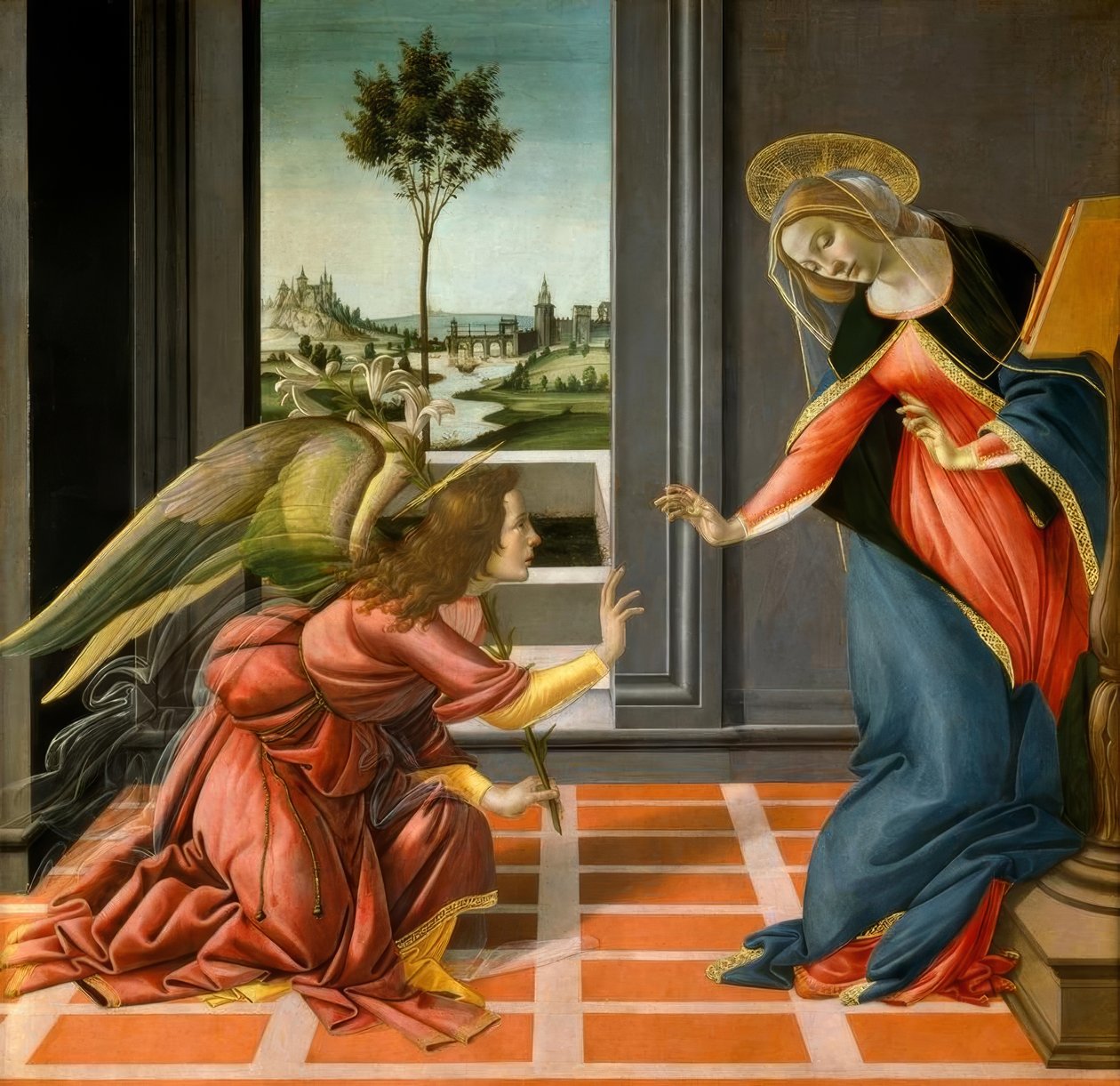 Annonciation à Marie - Sandro Botticelli