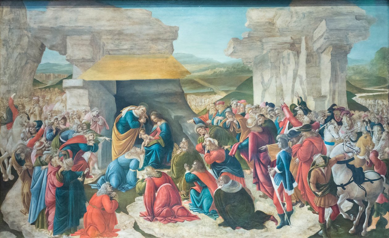 Adoration des Mages - Sandro Botticelli