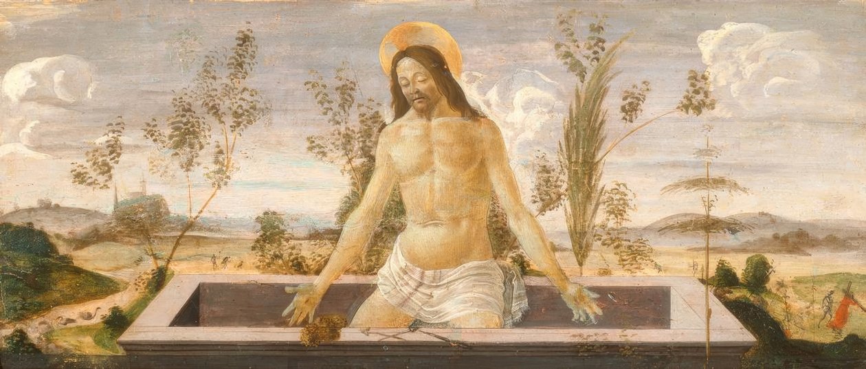 Le Christ dans la tombe - Sandro Botticelli