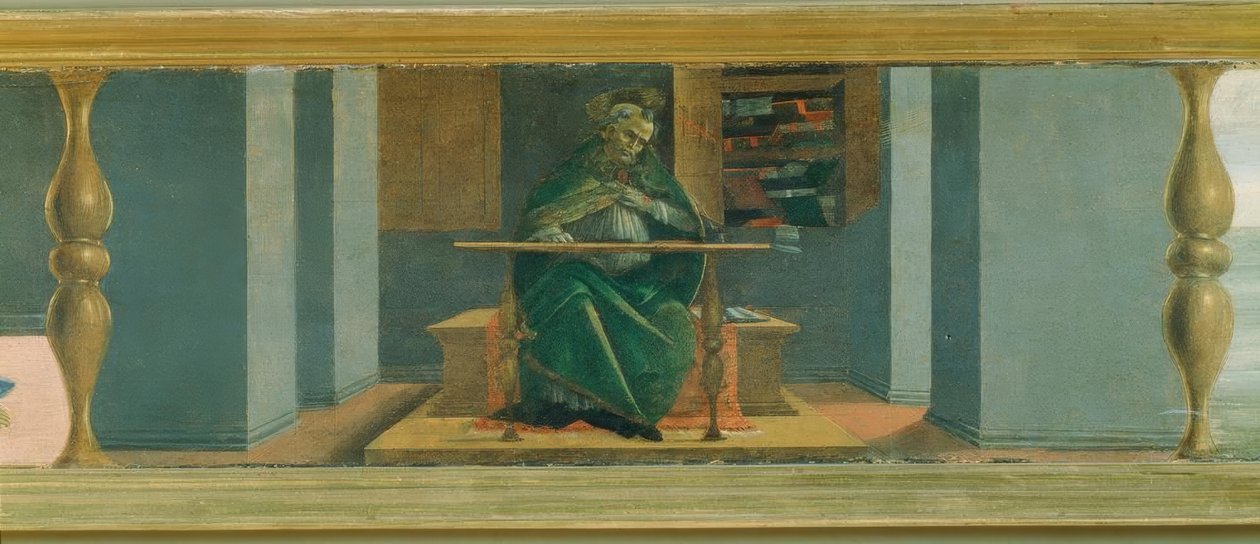 Saint Augustin dans la cellule - Sandro Botticelli