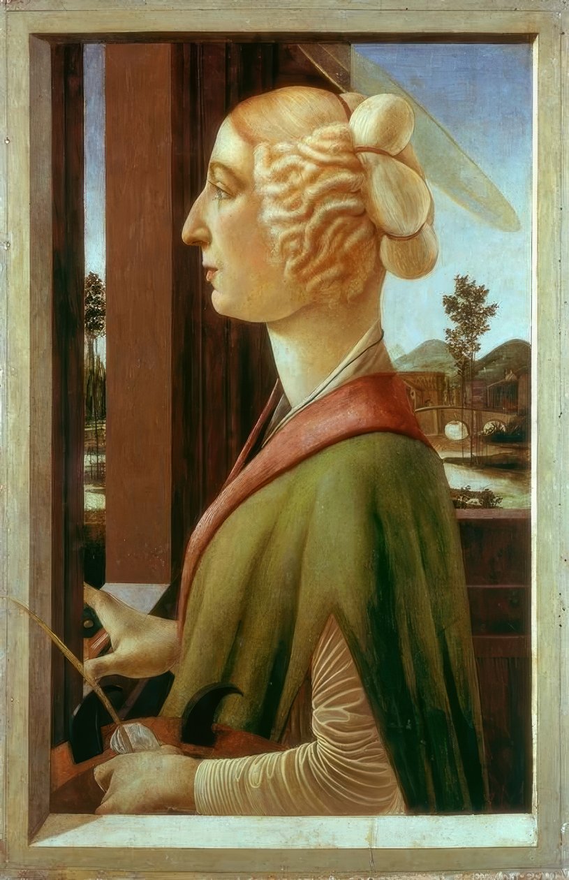 Sainte Catherine - Sandro Botticelli