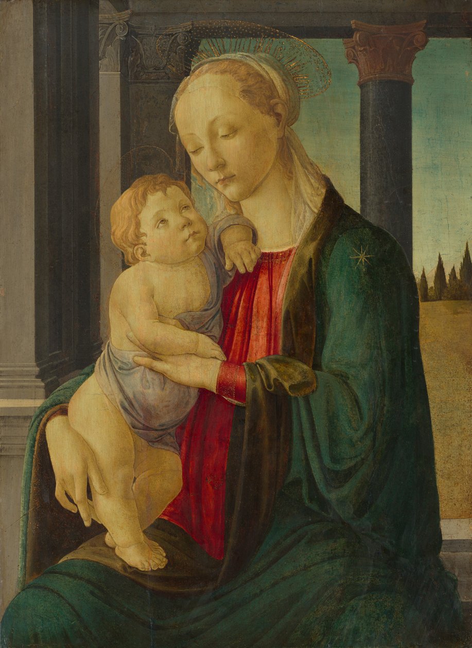 Madone et enfant - Sandro Botticelli