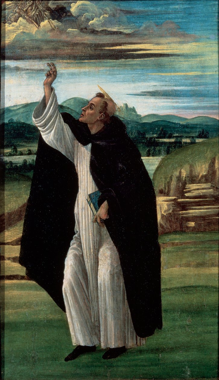 Saint Dominique, années 1490 - Sandro Botticelli