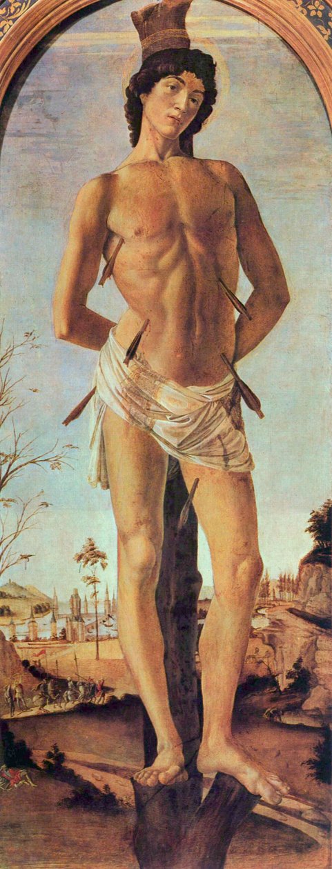 Saint Sébastien, 1474 - Sandro Botticelli