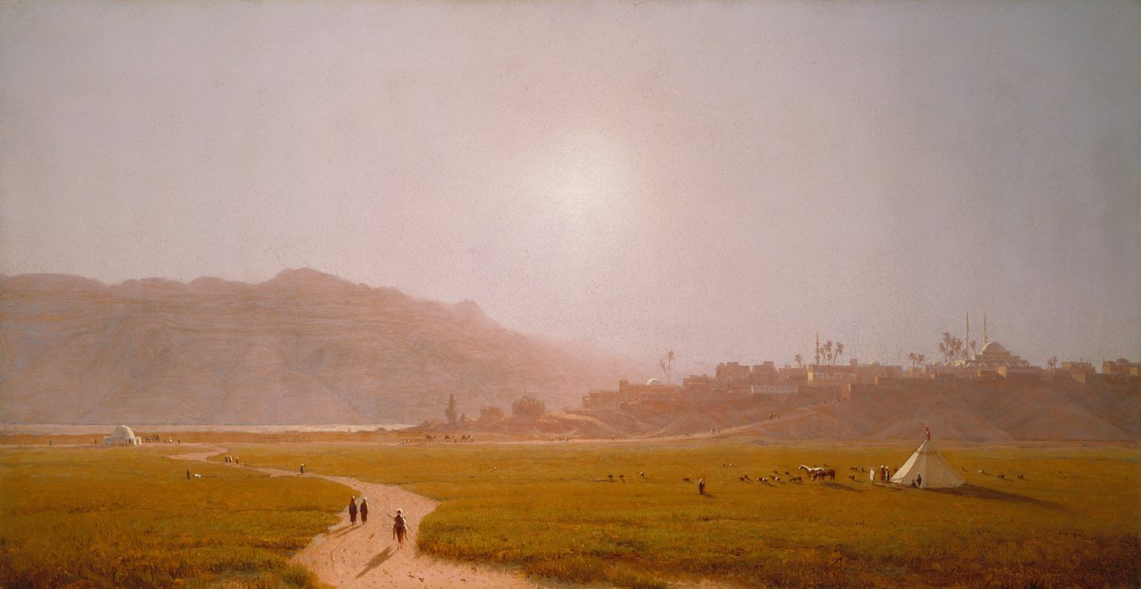 Siout, Égypte, 1874 - Sanford Robinson Gifford