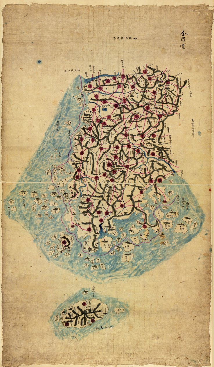Chosŏn chido LOC 83675009-3 - Sang Gi Chŏng