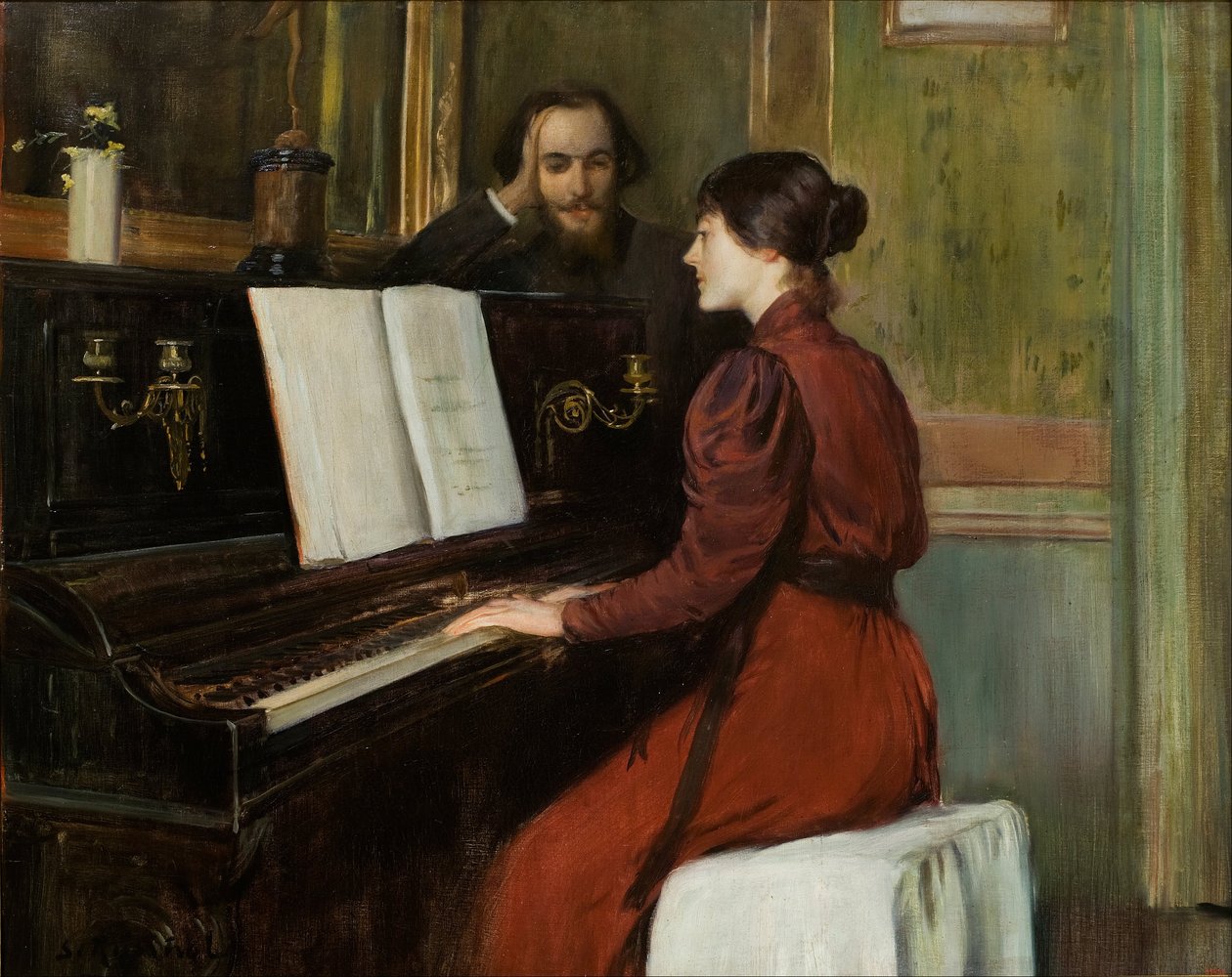 Une romance - Santiago Rusiñol