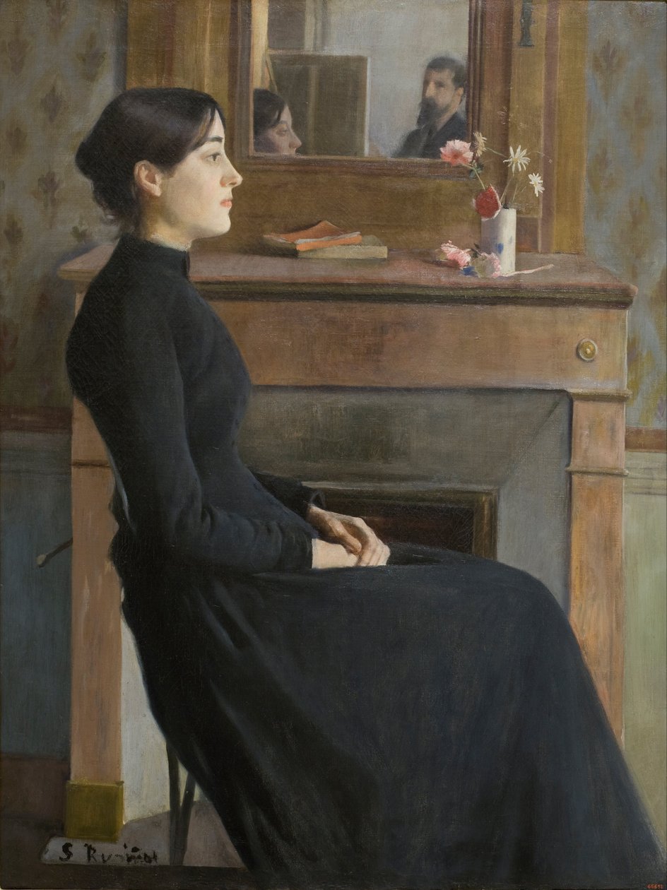 Figure féminine - Santiago Rusiñol
