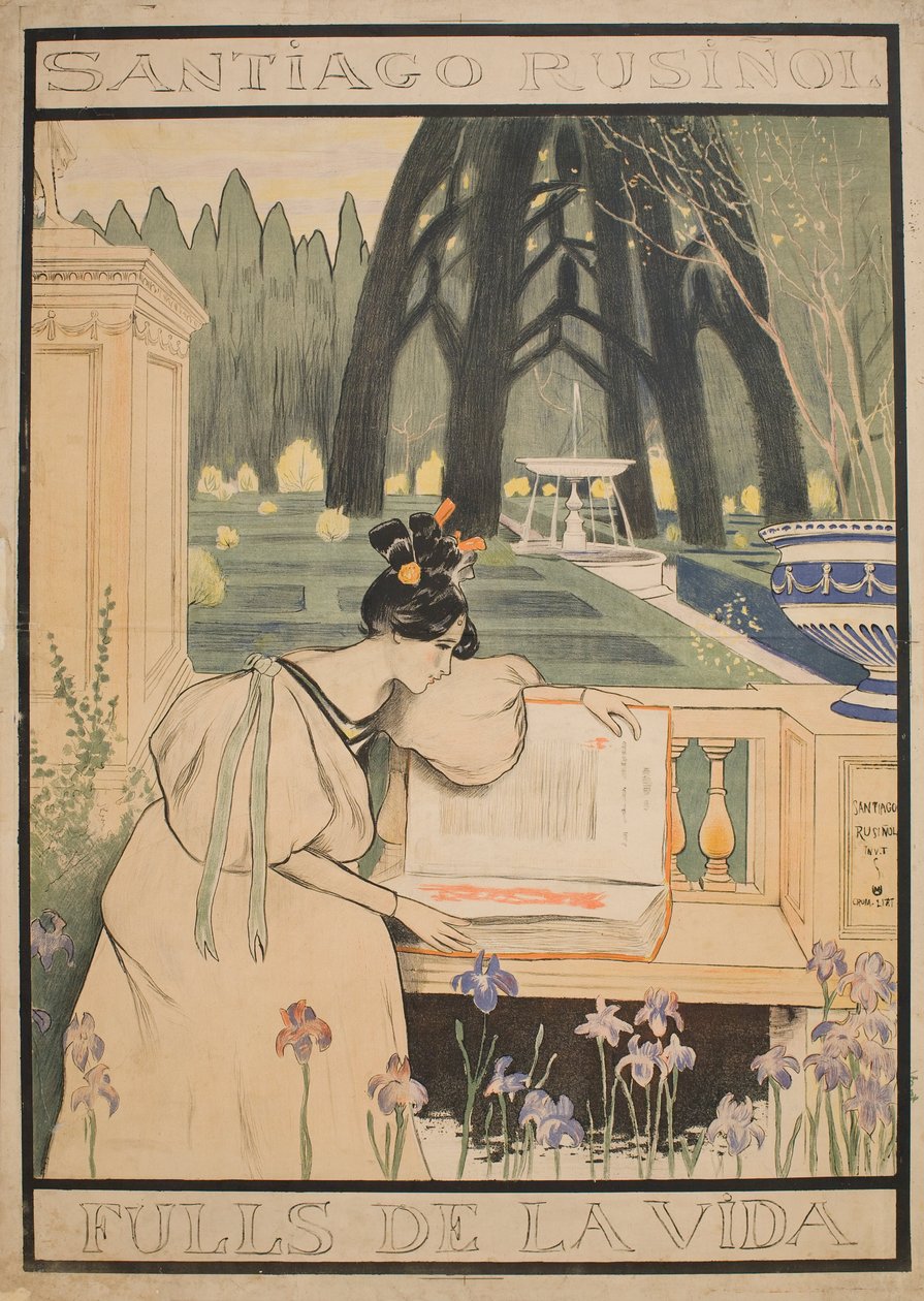 Feuilles de la vie - Santiago Rusiñol