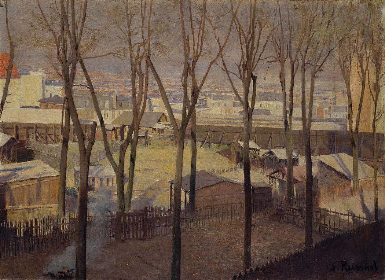 La Butte - Santiago Rusiñol
