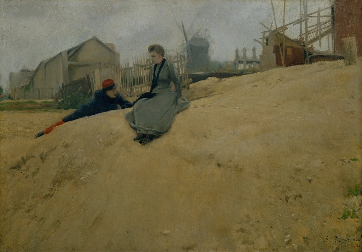 En campagne - Santiago Rusiñol