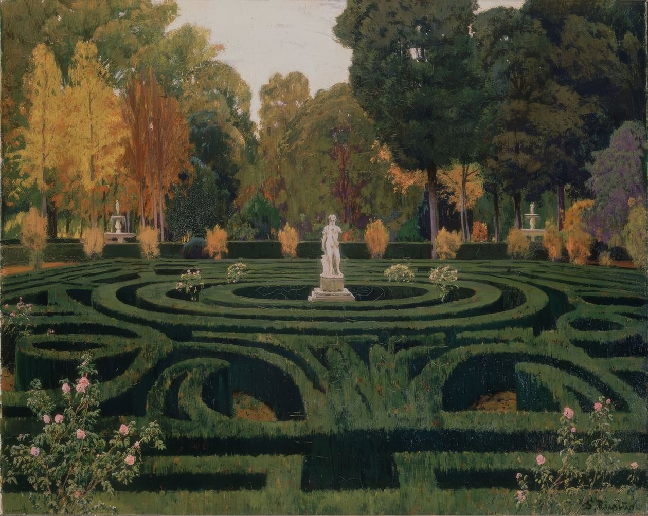 Le vieux faune - Santiago Rusiñol