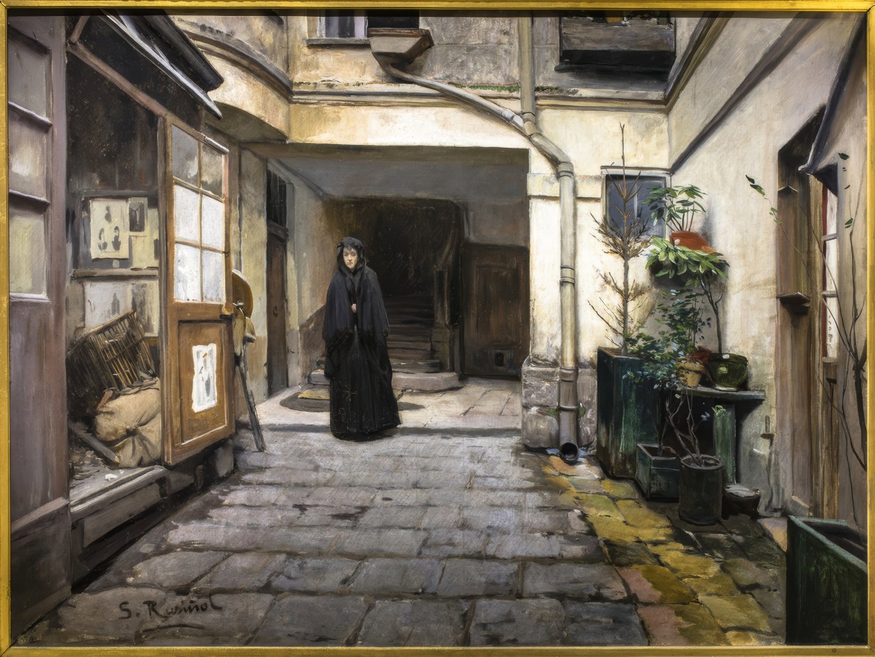 Le prêteur sur gages - Santiago Rusiñol