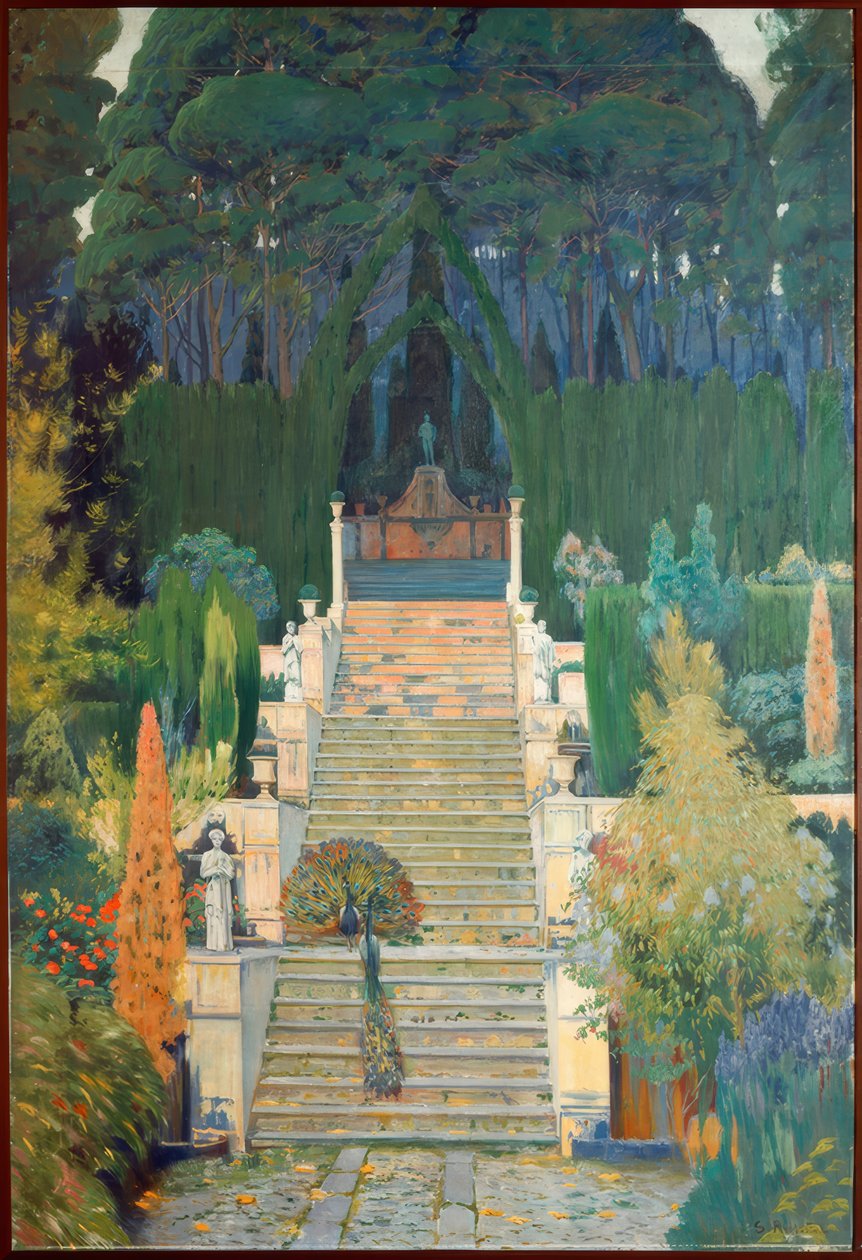 Jardin seigneurial. Raixa II - Santiago Rusiñol