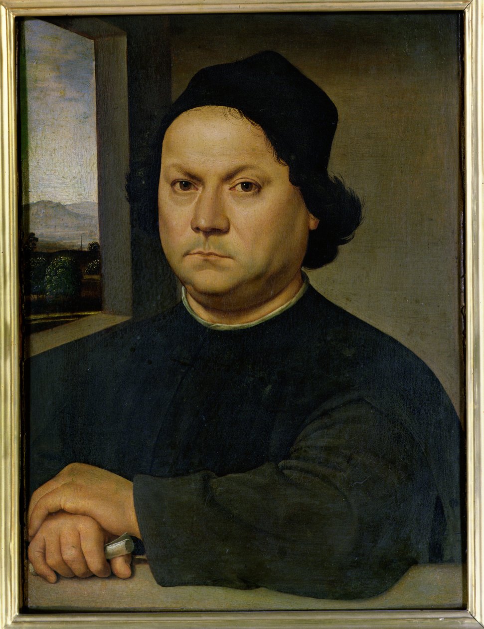 Portrait de Pérugin, vers 1504 - Raffaello Sanzio Raphael