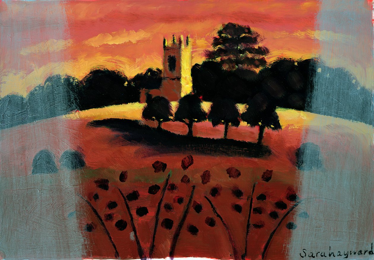 Église sur la Severn - Sara Hayward