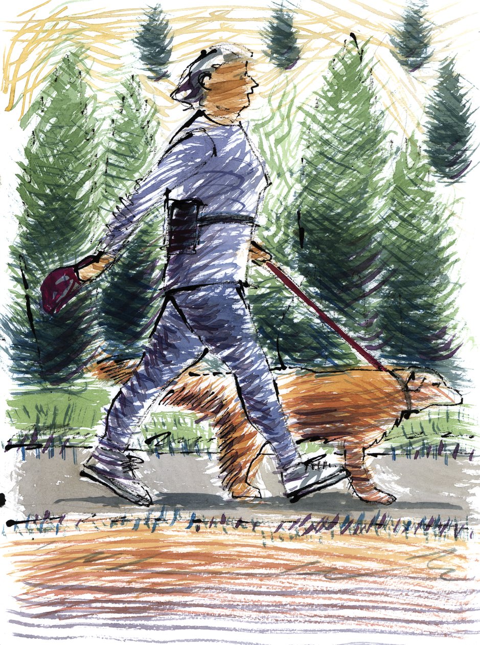Promener le chien, 2009 - Sara Hayward
