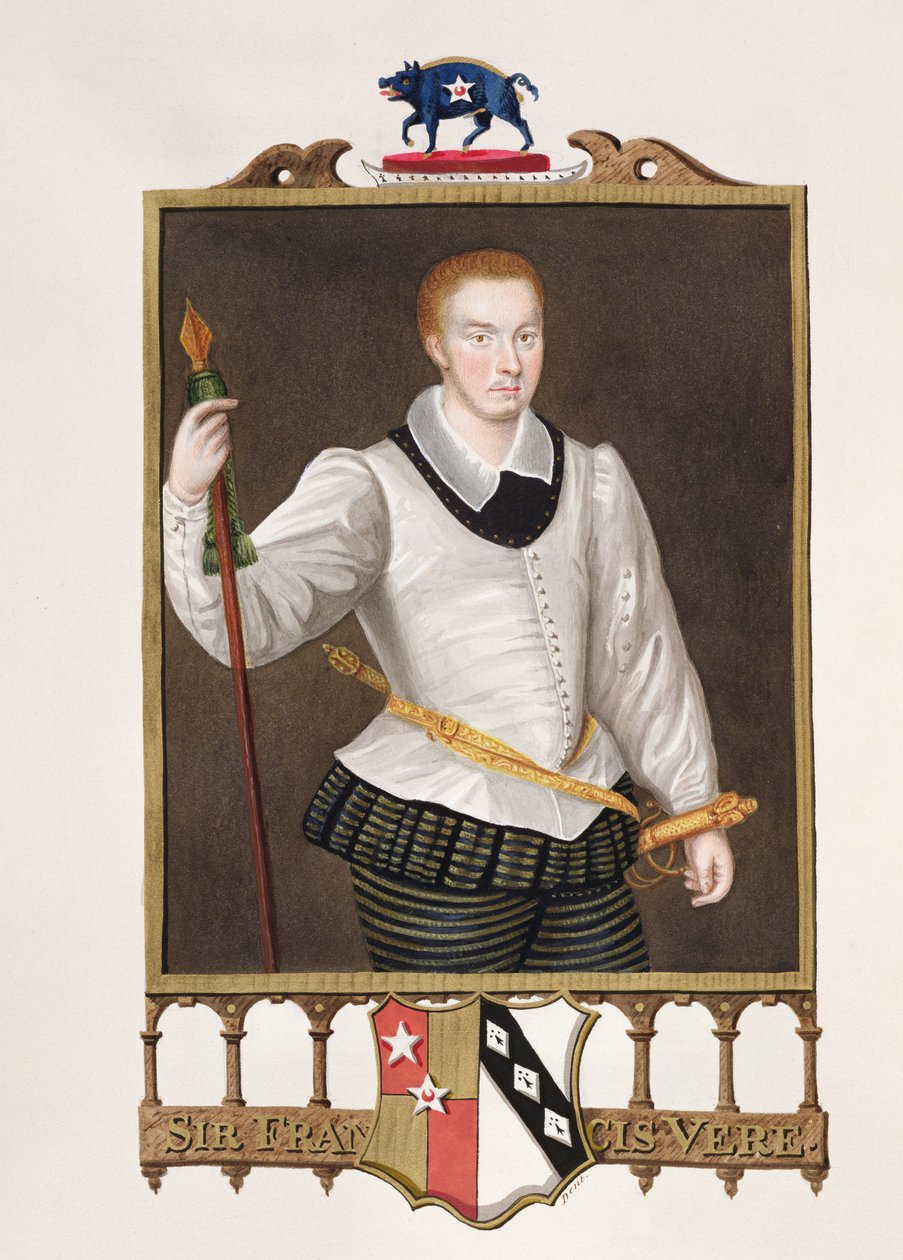 Portrait de Sir Francis Vere (1560-1609) de 