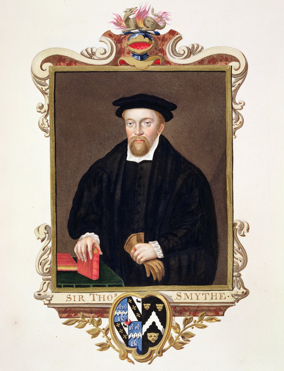 Portrait de Sir Thomas Smythe (c.1558-1625) de 