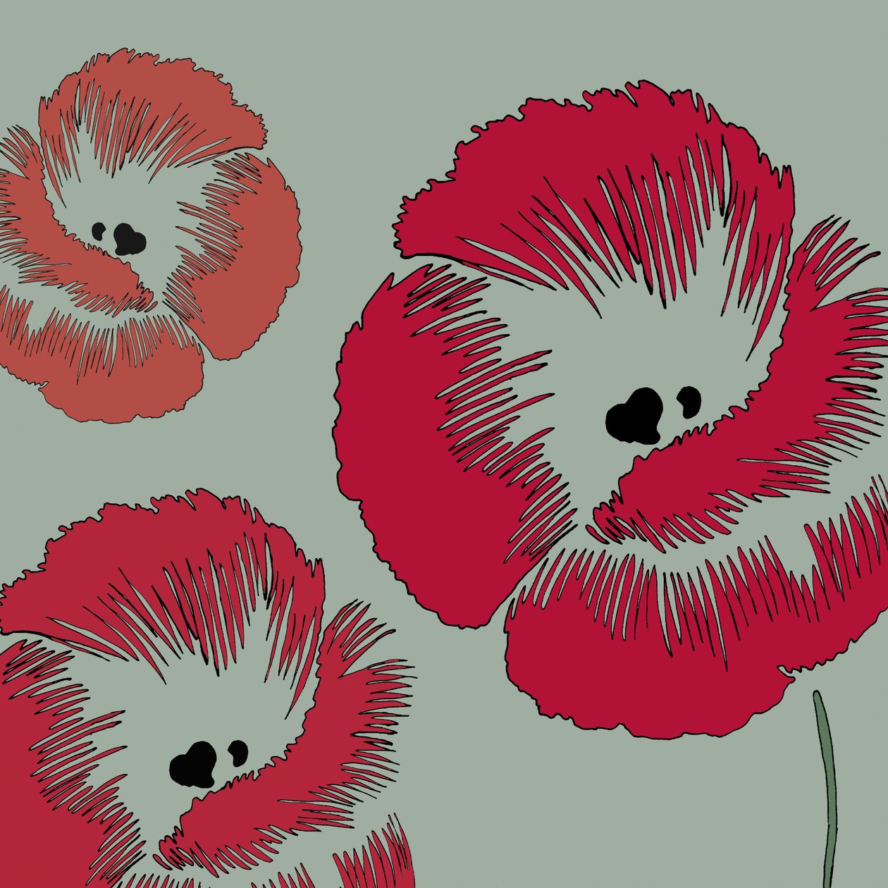 Pique-nique Coquelicot, 2005 - Sarah Hough