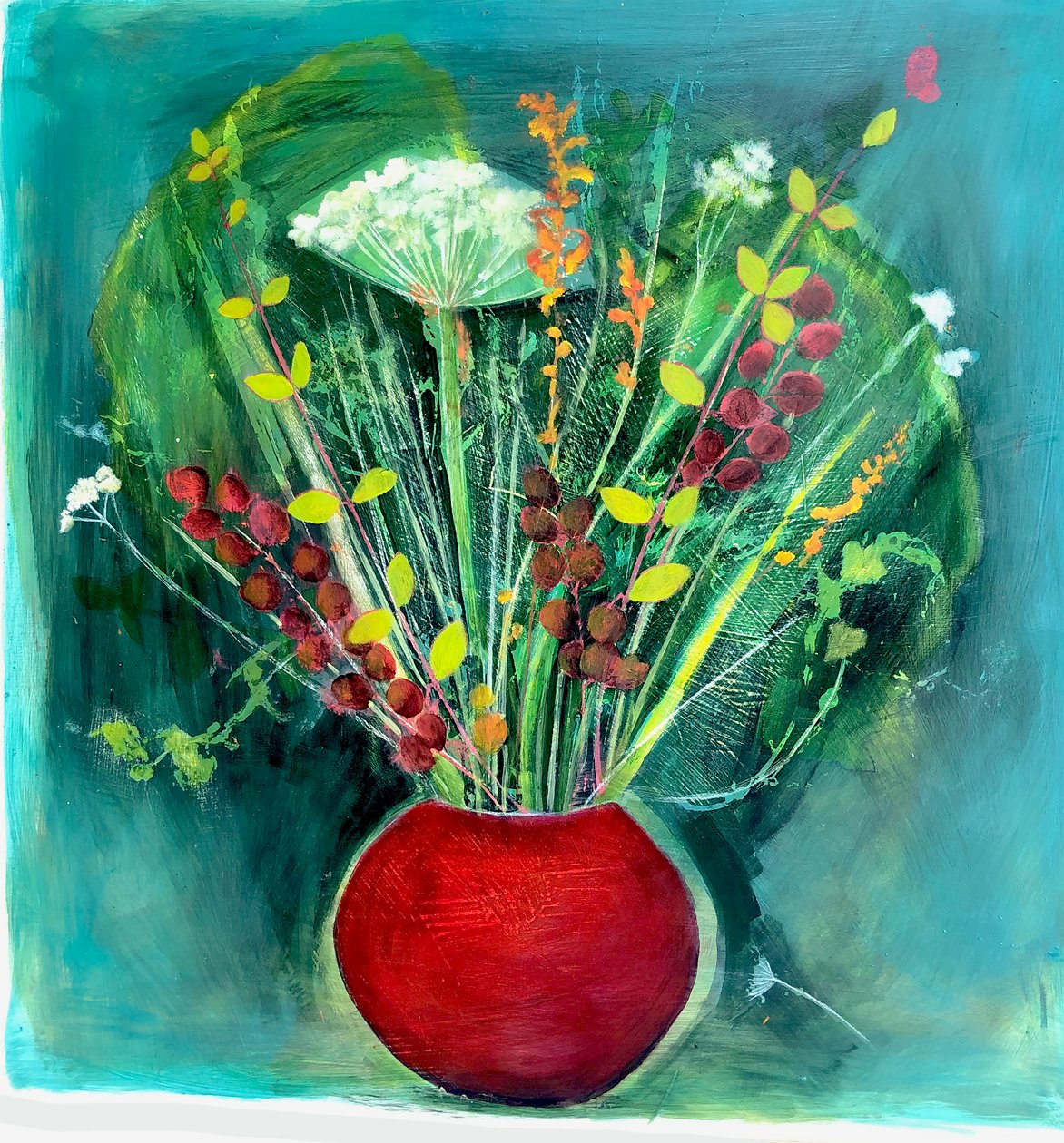 Vase marron, 2022 - Sarah Thompson Engels