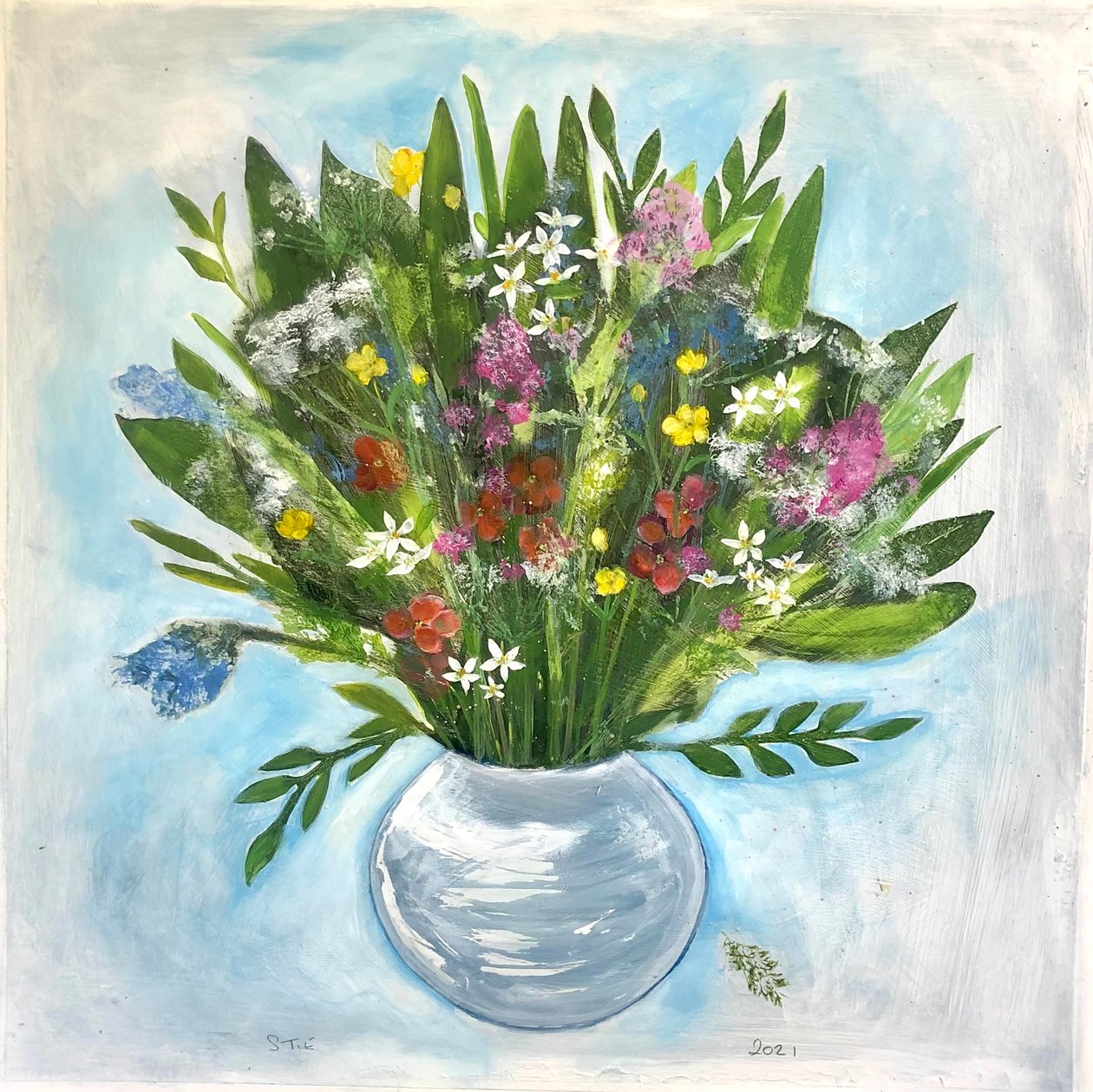Vase rond, 2021 - Sarah Thompson Engels