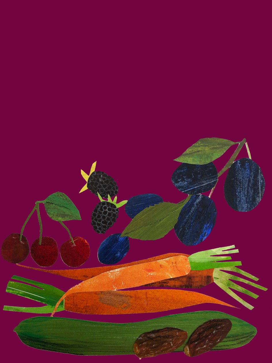 Fruits et légumes découpés - Sarah Thompson Engels