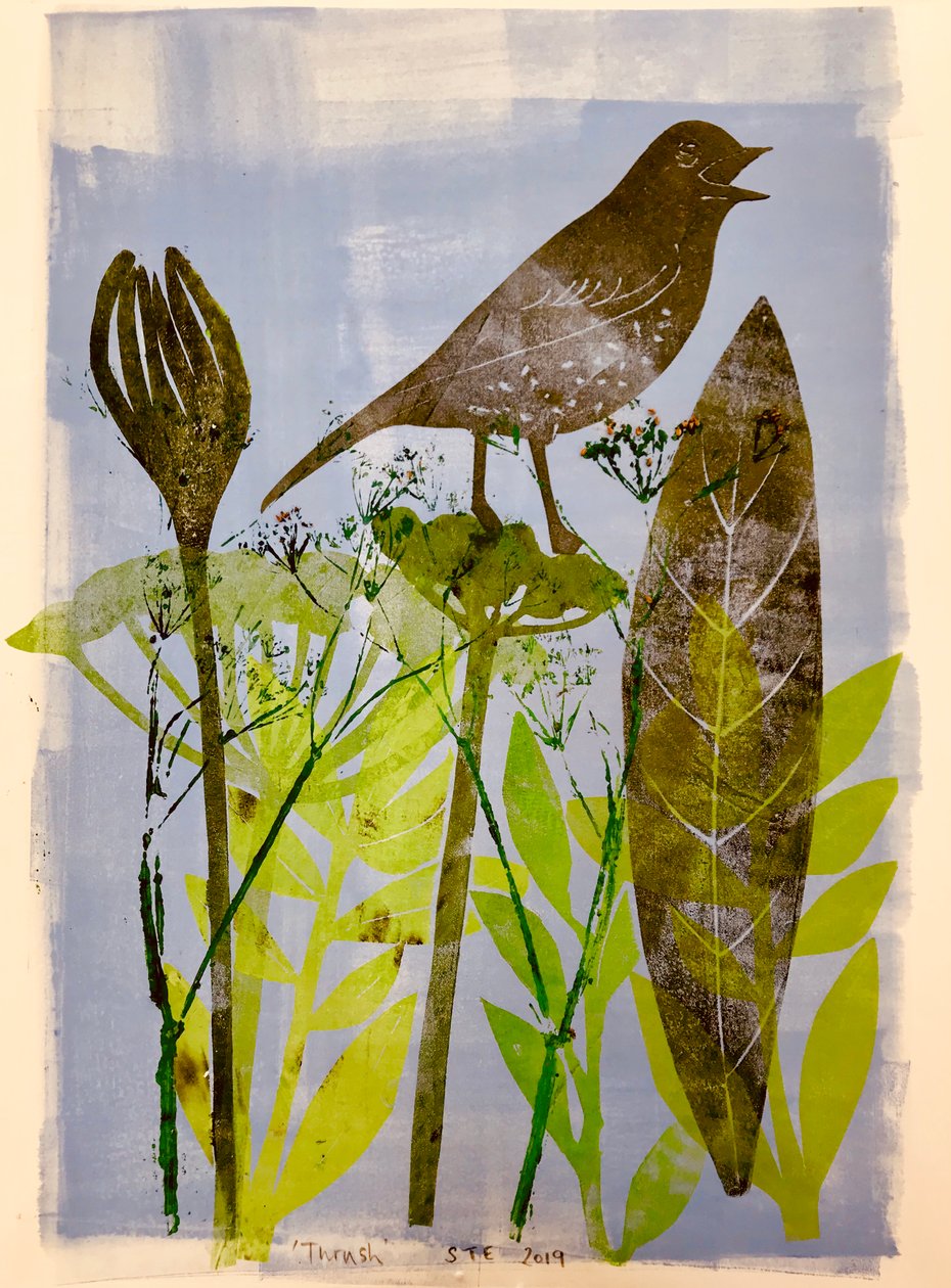 Oiseau chantant - Sarah Thompson Engels