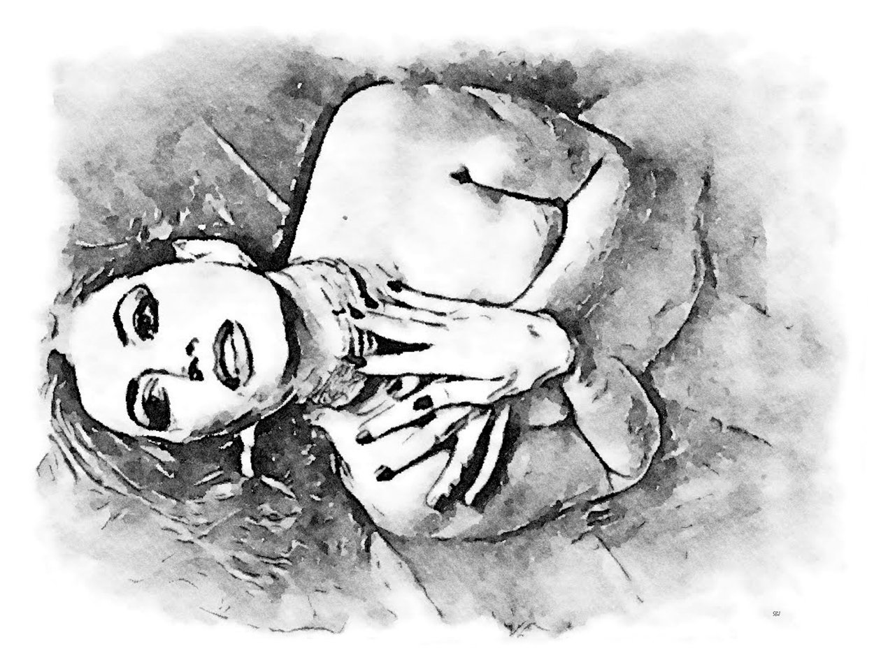 Femme allongée - SaskiaBJ
