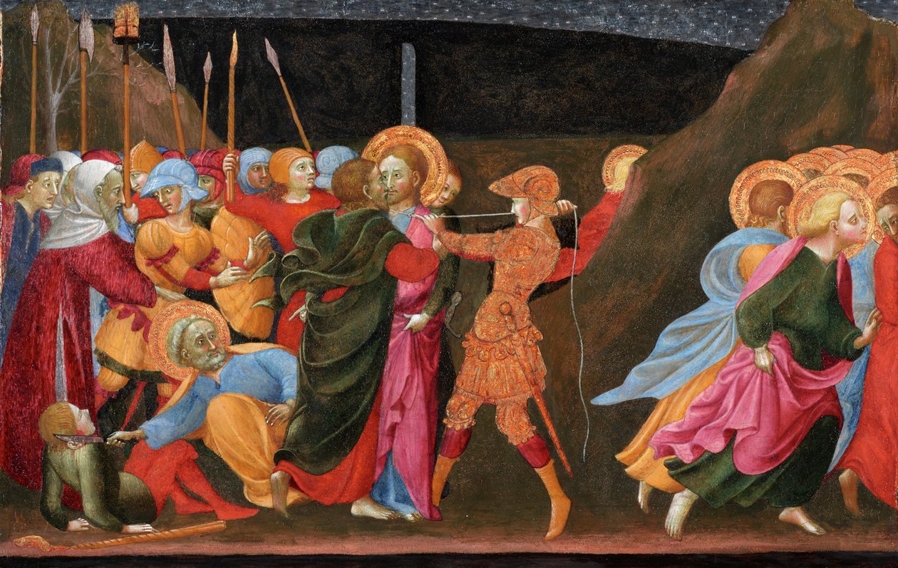 La trahison du Christ, vers 1437 - Sassetta c.1392 1450 Sassetta c.1392 1450