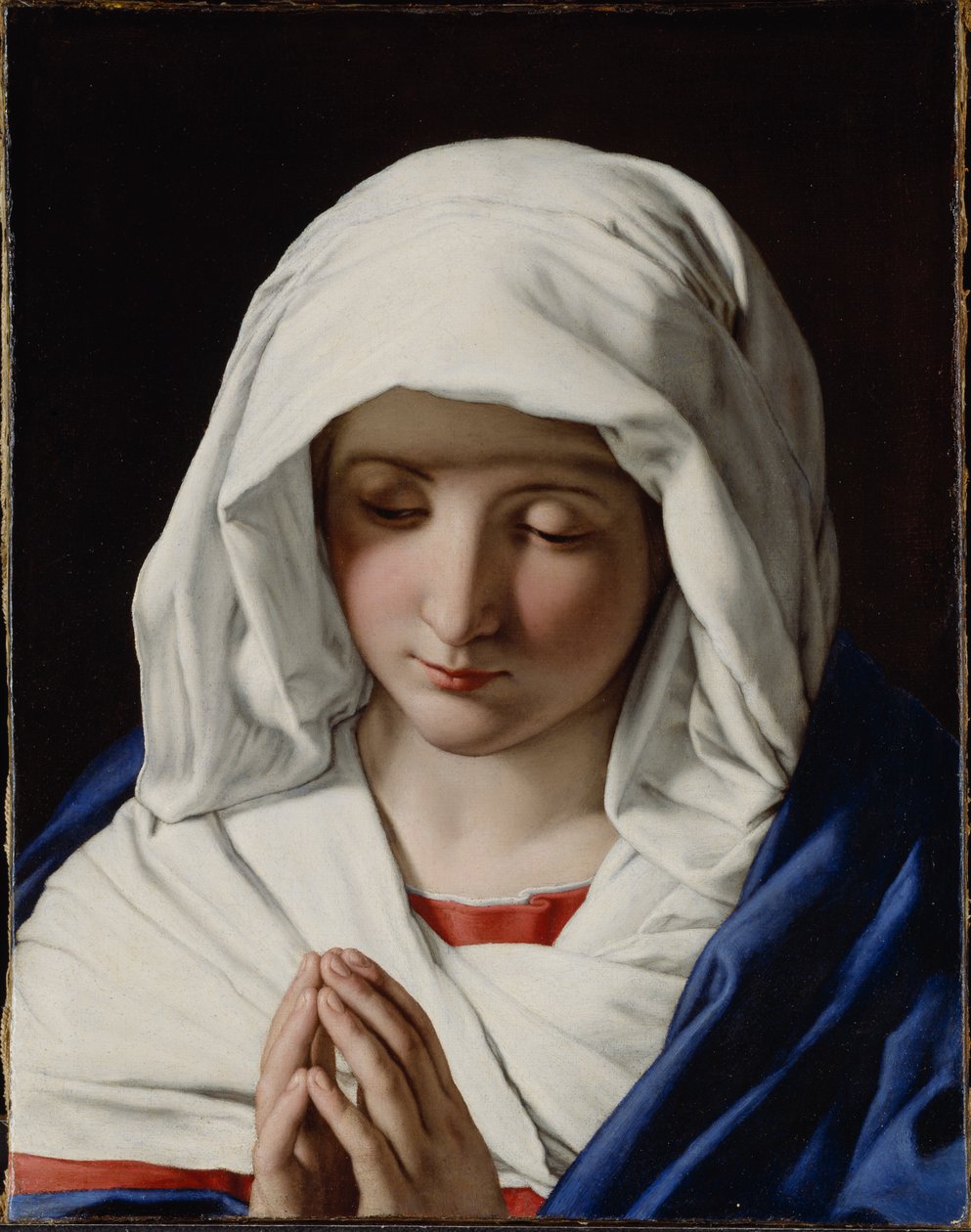 La Vierge en prière, 1640s - Sassoferrato