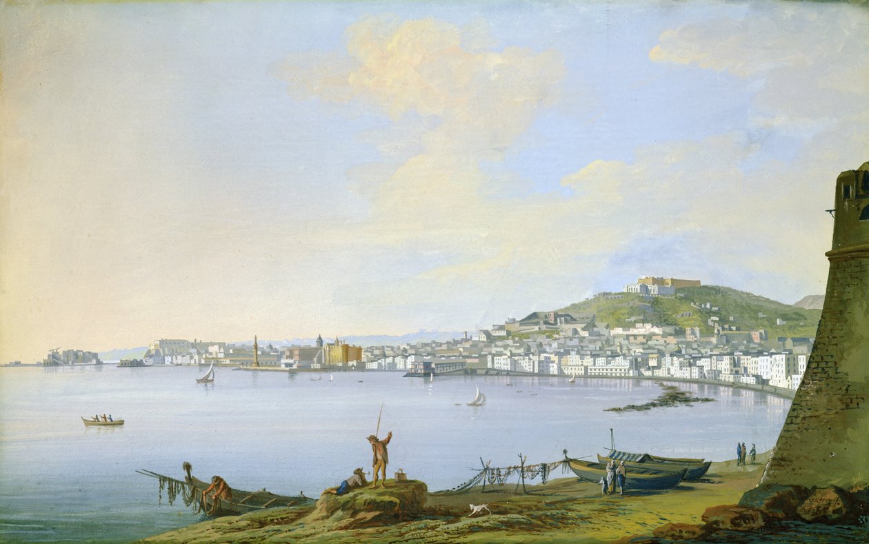 Vue de Naples - Saviero Xavier della Gatta