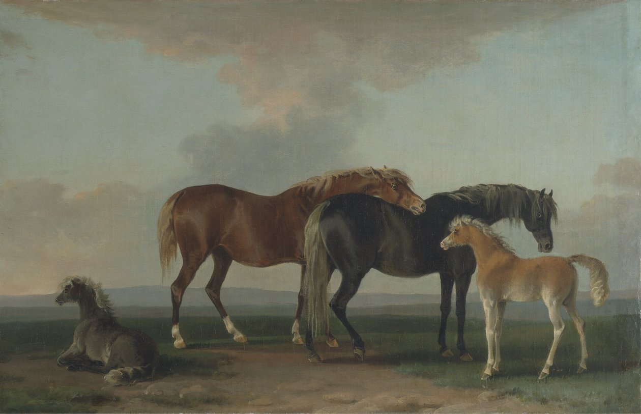 Juments et poulains - Sawrey Gilpin