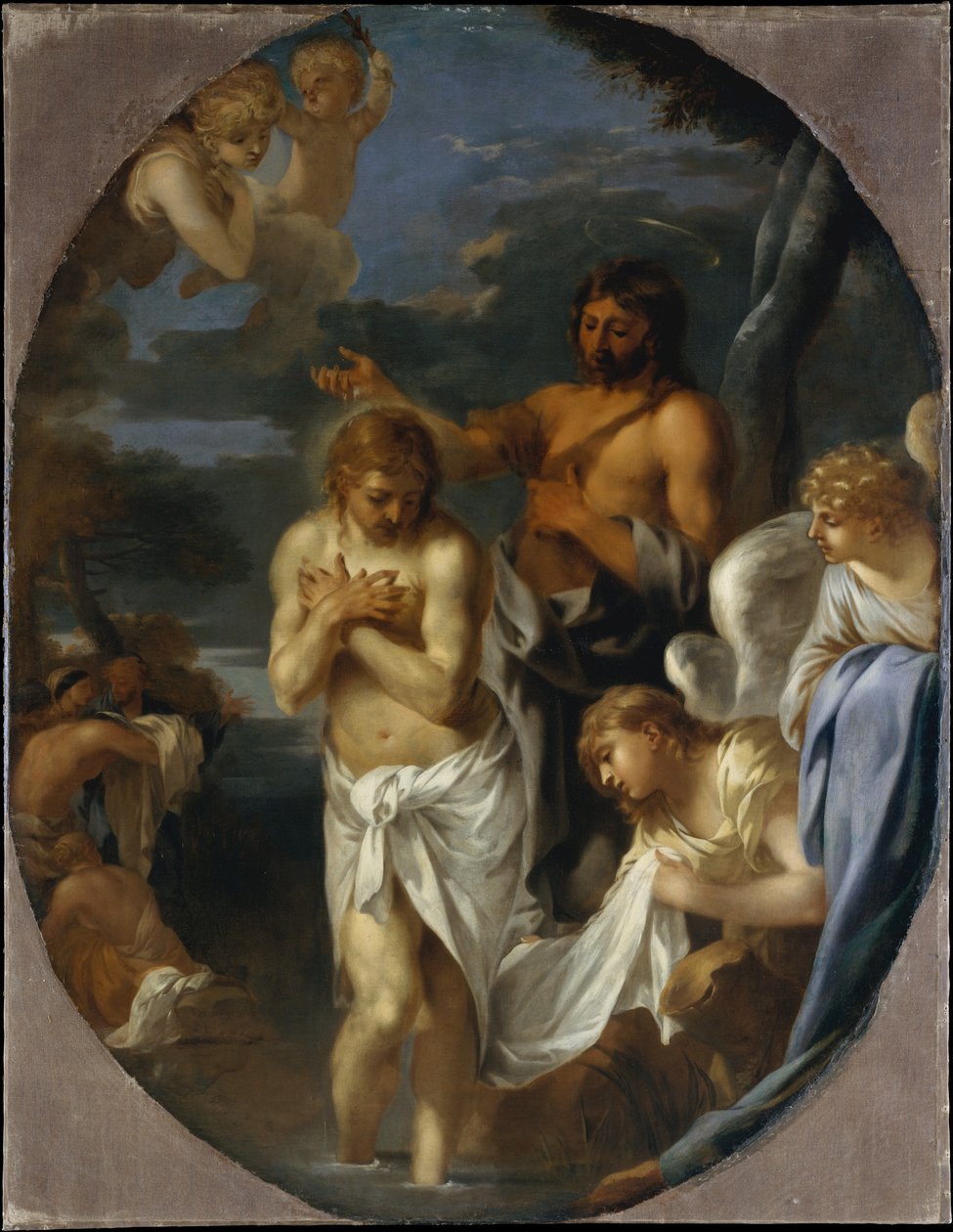 Le Baptême du Christ - Sébastien Bourdon