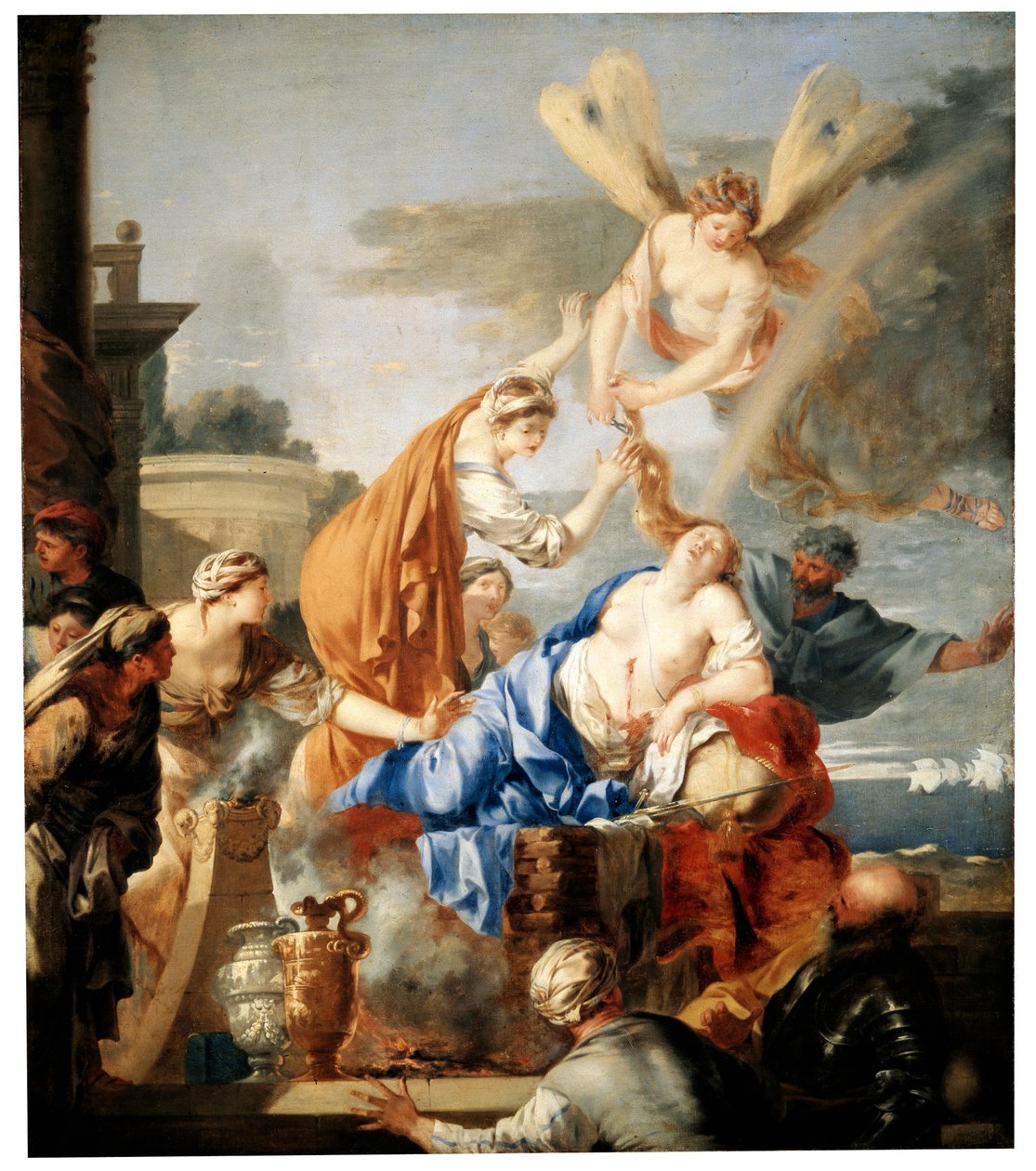 La mort de Didon, vers 1637-1640 - Sébastien Bourdon