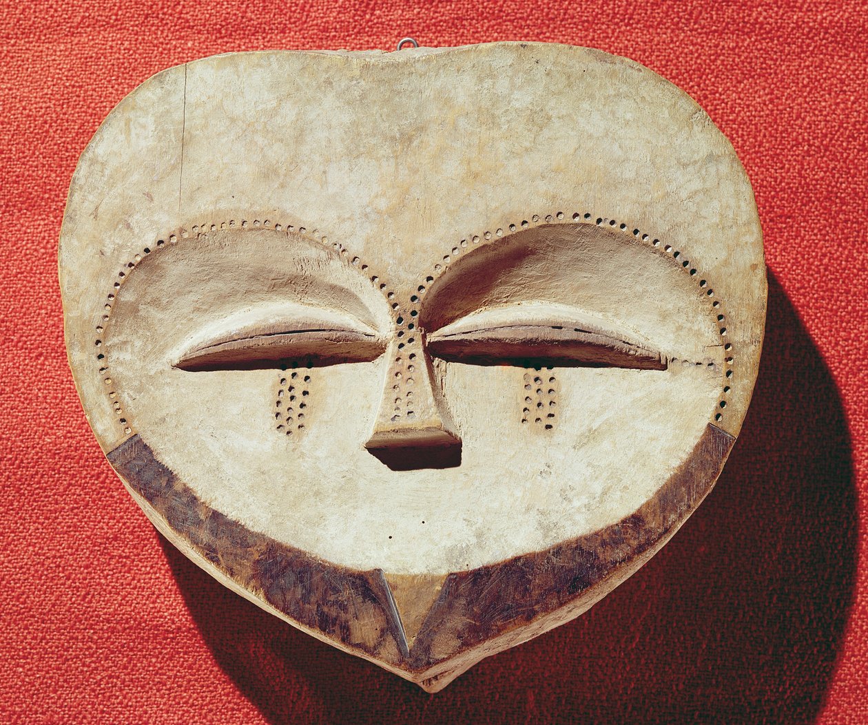 Masque Janus, Population Kwele, Congo - School African