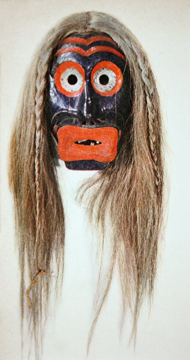 Masque iroquois - School American
